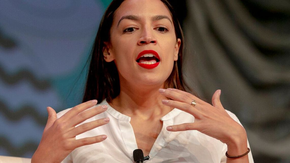 Congresswoman Alexandria Ocasio-Cortez spoke at the South by Southwest conference in Austin, Texas, on March 9, 2019.