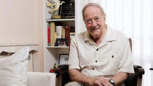 Robert Cox homenajeó a Jorge Fontevecchia con un discurso pese a que no pudo estar presente en el acto. 