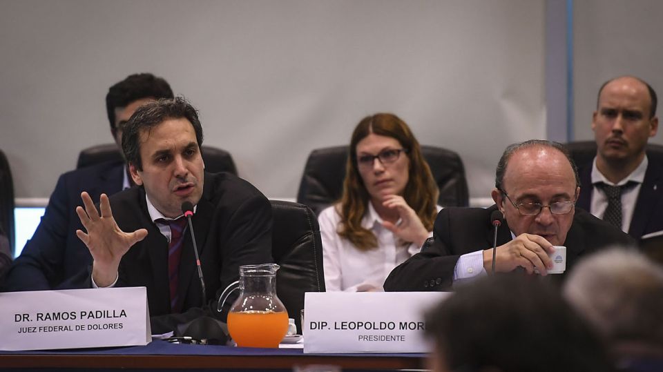 El juez Ramos Padilla expuso ante la comisión de Libertad de Expresión de la Cámara de Diputados