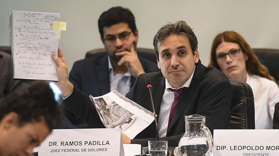 El juez Ramos Padilla expuso ante la comisión de Libertad de Expresión de la Cámara de Diputados