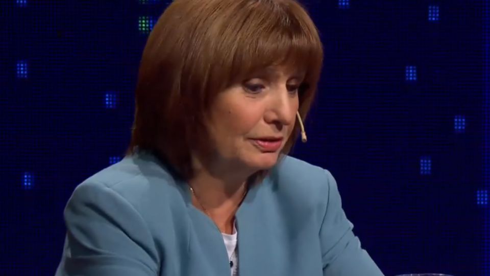 Patricia Bullrich, ministra de Seguridad de la Nación.
