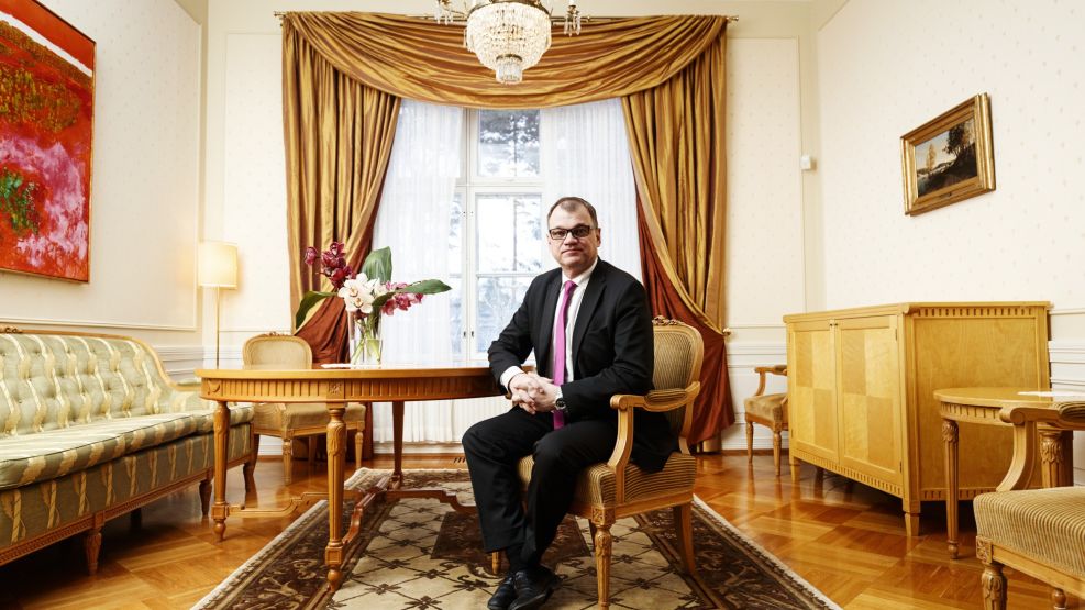Finland's Prime Minister Juha Sipila Interview