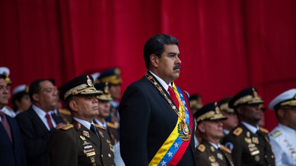 President Maduro Attends The Military Academy ''Vow Of Loyalty' Event