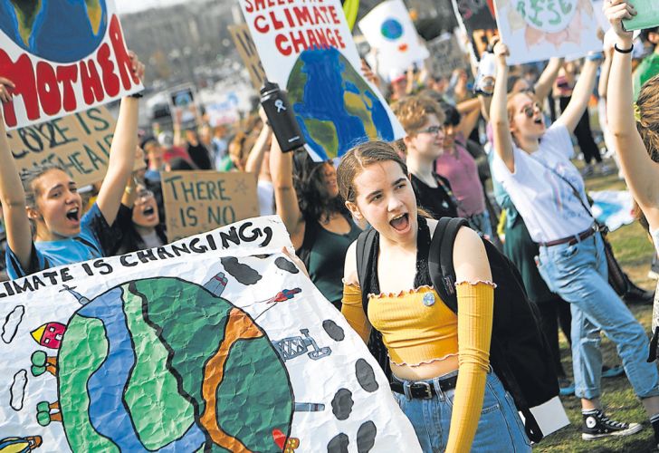 Resultado de imagen para Fotos de las pancartas en defensa del cambio climático