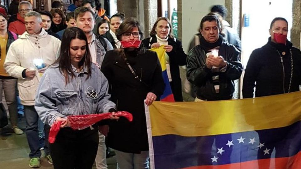 Venezolanos en Galicia, España.