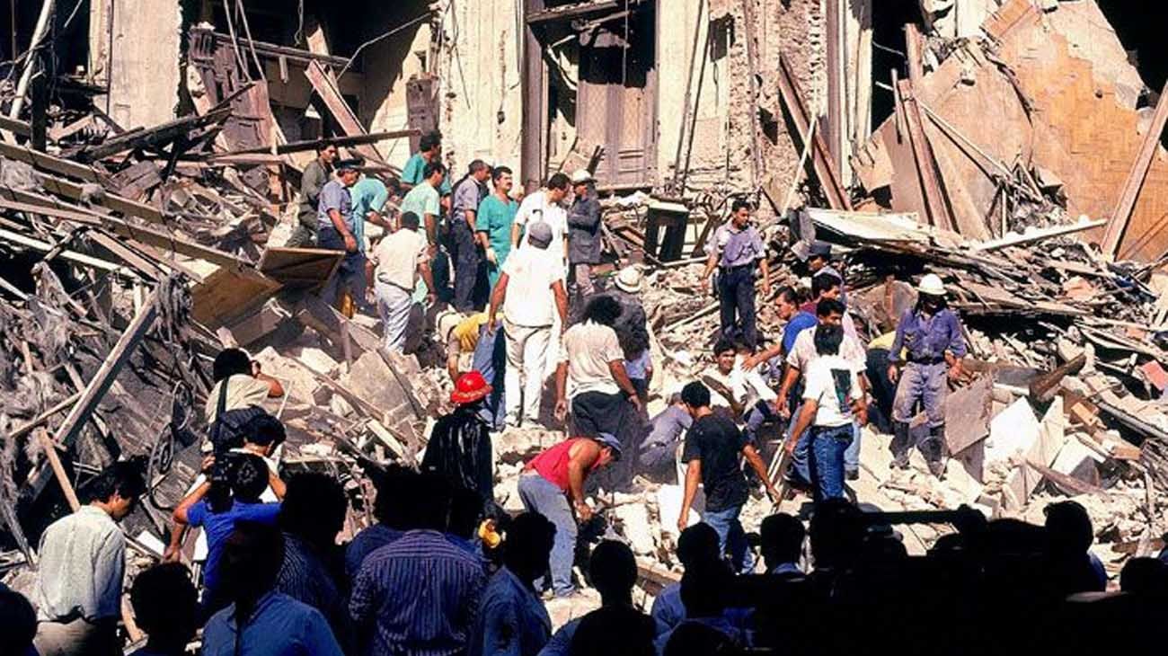 A 27 años del atentado a la Embajada de Israel en Argentina. 