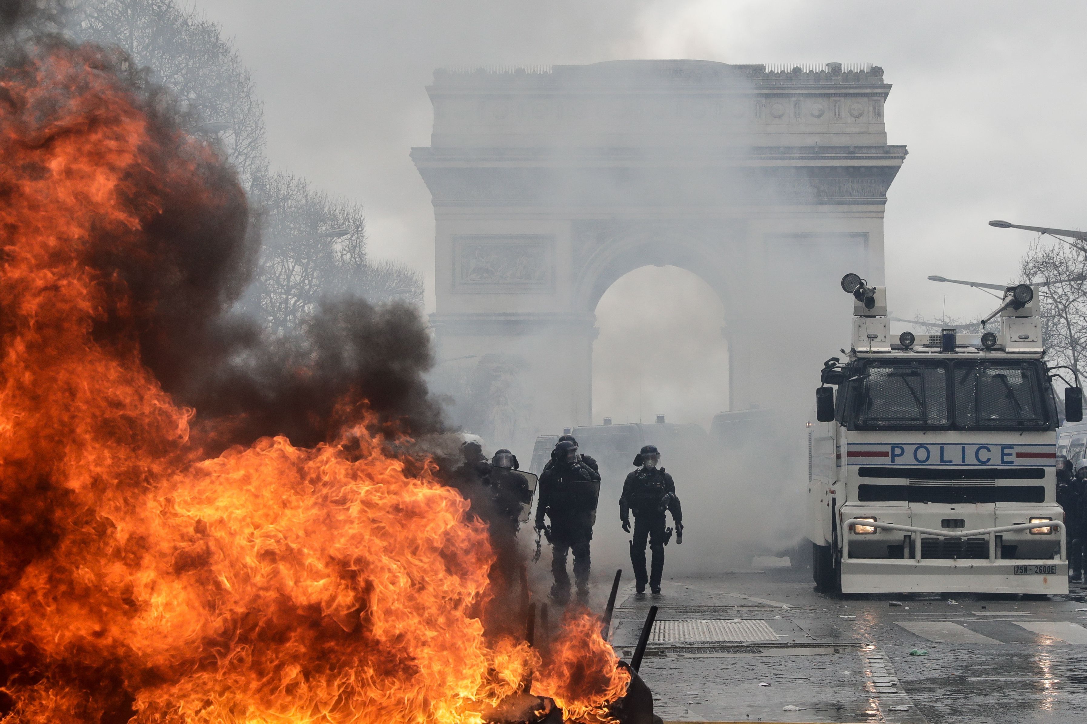 Paris Wakes Up to Violent Hangover as Macron Vows Strong Action