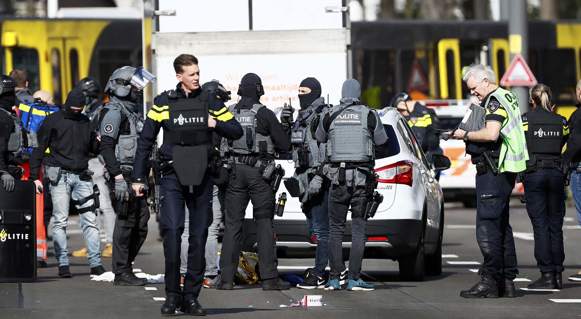 Al menos tres muertos y varios heridos en un tiroteo en Utrecht, Holanda.