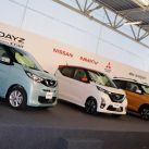 Nissan y Mitsubishi presentaron sus minivehículos