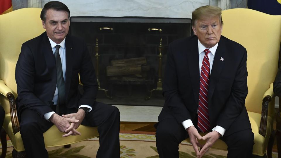 trump y bolsonaro