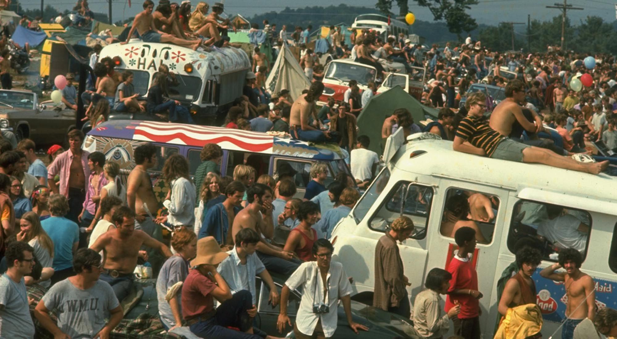 Imagen de archivo | Woodstock. Se realizará una edición especial del festival por el aniversario del mítico encuentro musical de tres días.