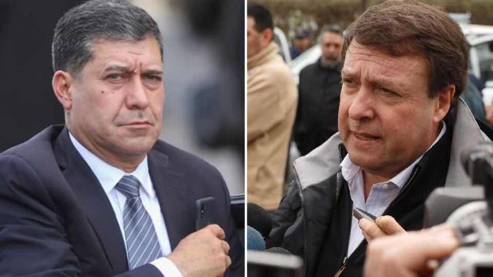 Sergio Casas, de La Rioja, y Alberto Weretilneck, de Río Negro 20190321