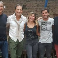 Las fotos de Nicolás Cabré y Laurita Fernández, juntos en su nuevo proyecto laboral