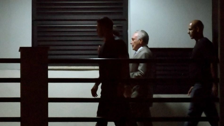 Michel Temer detenido brasil lava jato