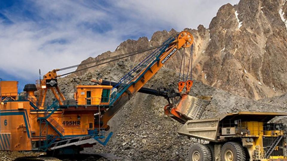 Cayó la producción de minerales