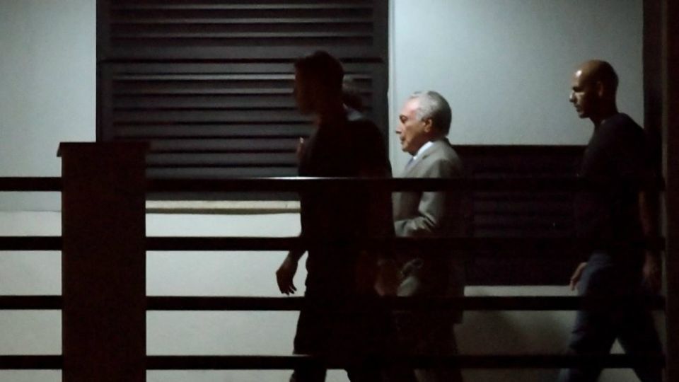 Michel Temer detenido brasil lava jato