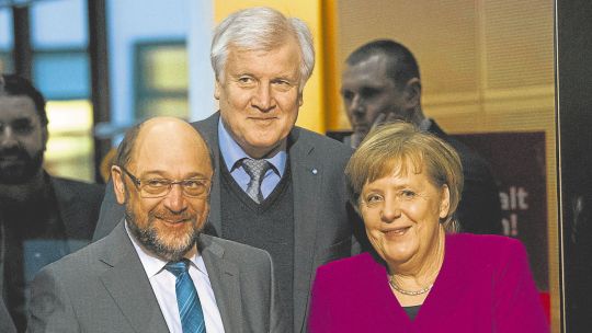 Alemania. Gobiernos estables gracias a amplias alianzas de fuerzas políticas.