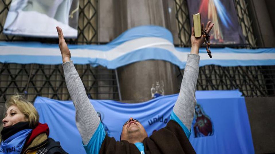 Aborto celeste votación senado 08082018