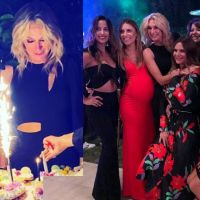 Yanina Latorre celebró sus 50 rodeada de amigos.