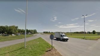 El accidente ocurrió en el cruce de la Ruta Nacional 7 y de la Ruta Provincial 51