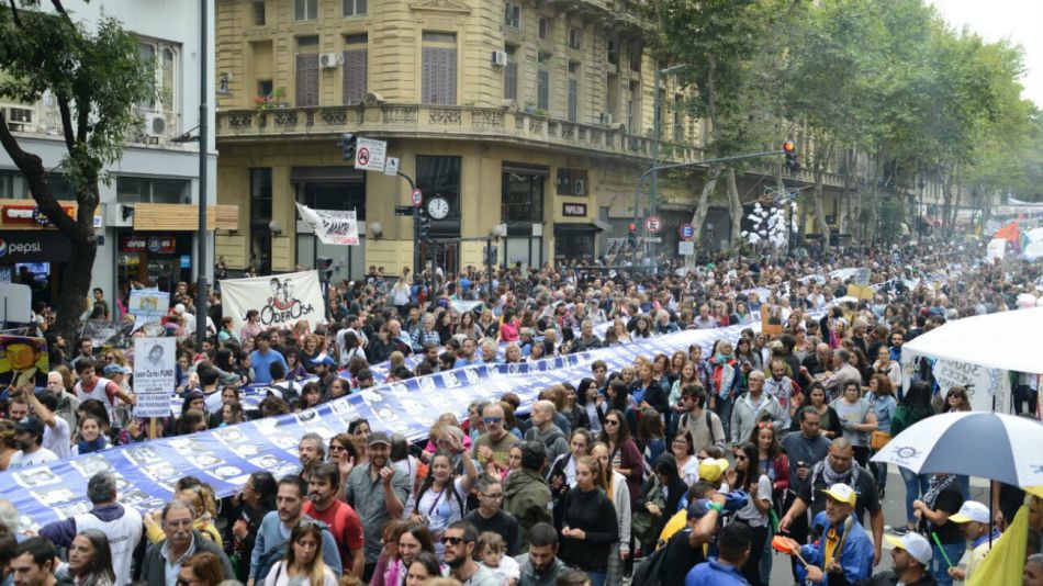 Movilización por el 24 de marzo en Plaza de Mayo