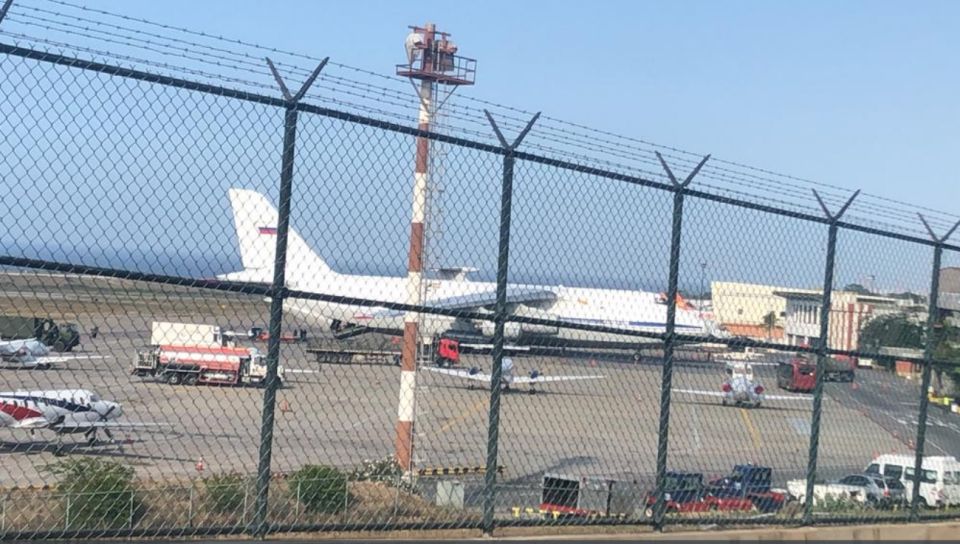 aviones militares rusos en venezuela