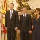 Juliana Awada y la Reina Letizia impactaron con su look en la Casa Rosada 