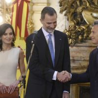 Juliana Awada y la Reina Letizia impactaron con su look en la Casa Rosada