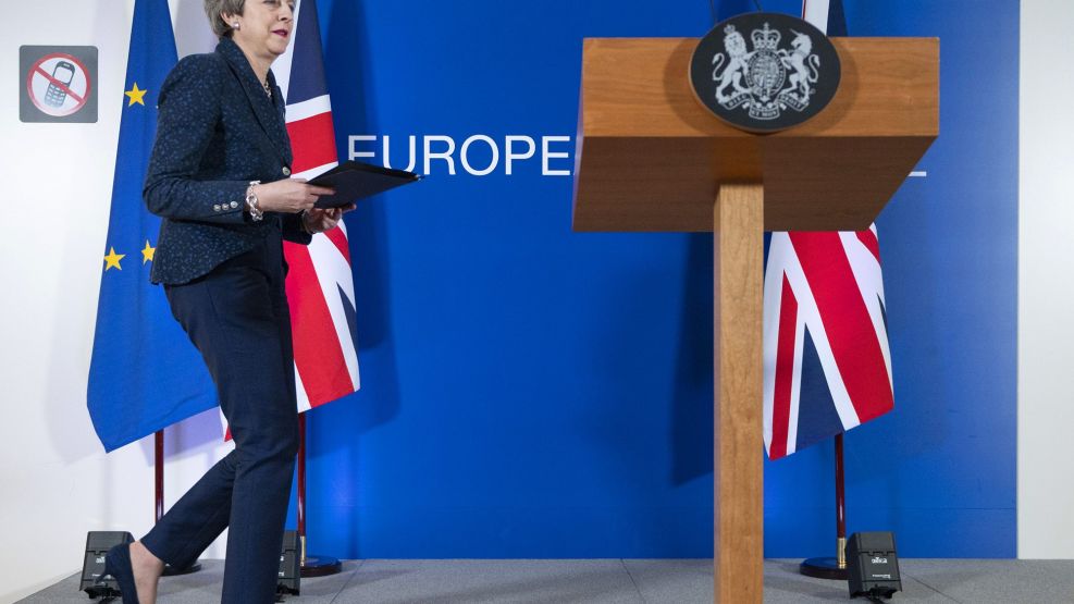 U.K. PM Theresa May Seeks EU Leaders Delay Approval in Brexit Standoff
