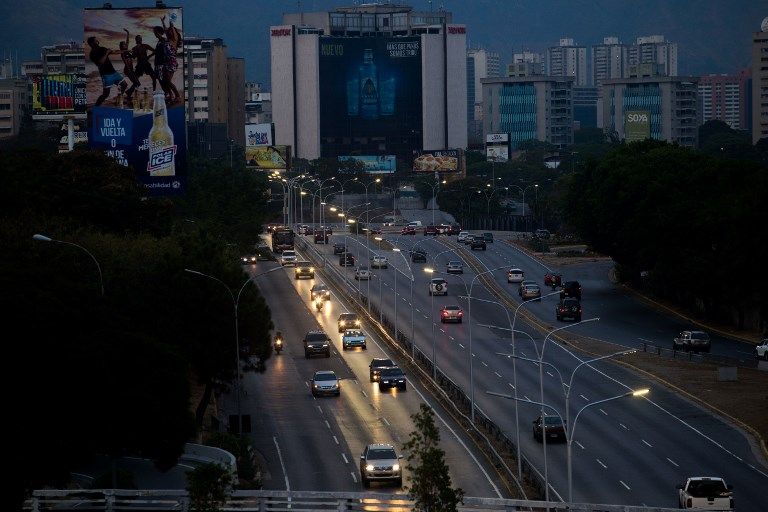 apagon general en venezuela afp