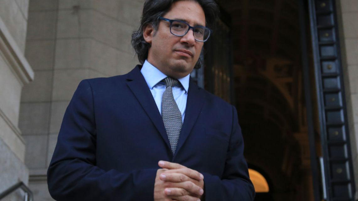 Justice Minister Germán Garavano.