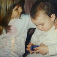 Mica y Cande Tinelli, su infancia.