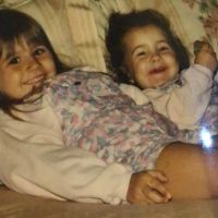 Mica y Cande Tinelli, su infancia.