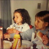 Mica y Cande Tinelli, su infancia.