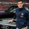 Coutinho y su Audi Q8 50 TDI quattro tiptronic.