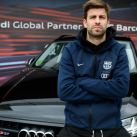 Messi y sus compañeros del Barcelona recibieron sus nuevos Audi