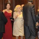 Mirtha conoció a la reina Letizia de España