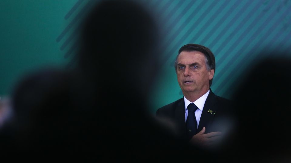 Jair Bolsonaro, presidente de Brasil.