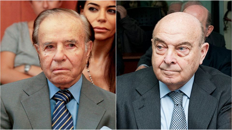 Carlos Menem y Domingo Cavallo.