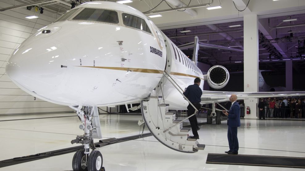 Bombardier Global 7500 Luxury Jet Launch Event 