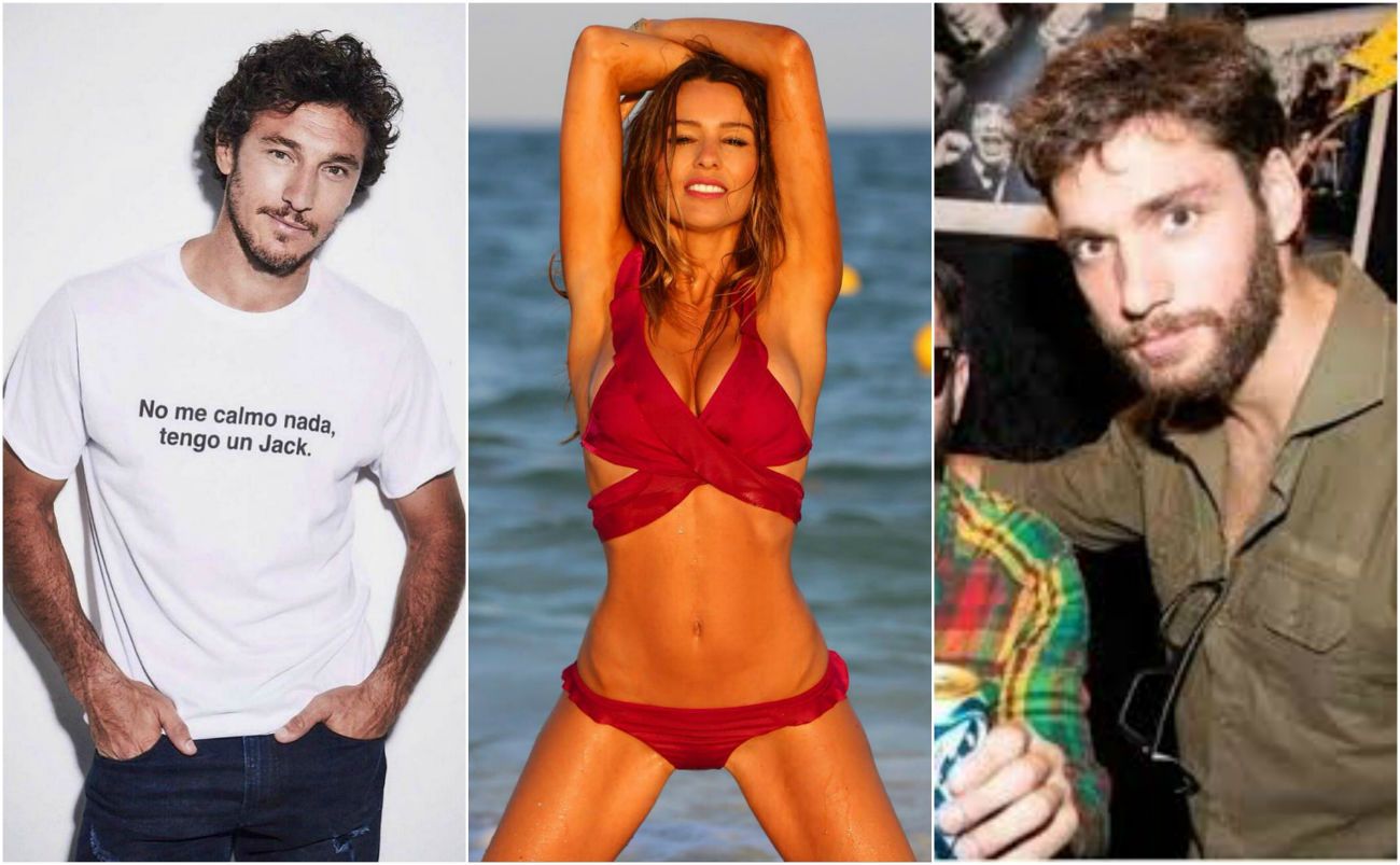 Pampita, Pico Mónaco y Mariano Balcarce