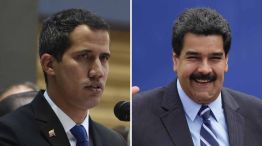 Juan Guaidó y Nicolás Maduro 03282019