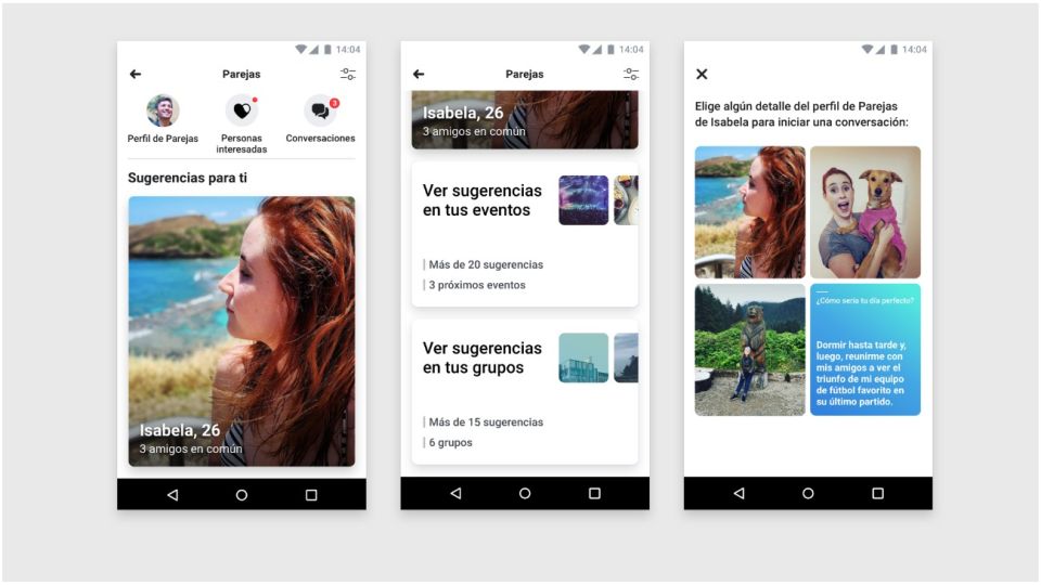 Así se ve el nuevo Facebook Dating para competir con Tinder.