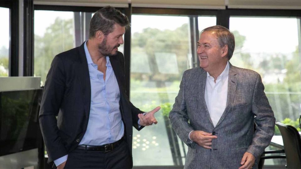 Marcelo Tinelli y Juan Schiaretti 03282019
