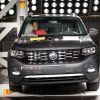 Test de impacto del Volkswagen T-Cross. Foto: Latin NCAP.