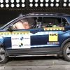 Test de impacto del Volkswagen T-Cross. Foto: Latin NCAP.