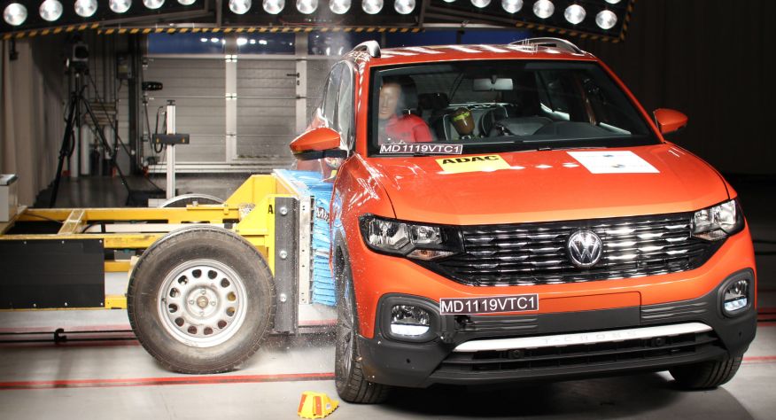 Test Latin NCAP: 5 estrellas para el VW T-Cross