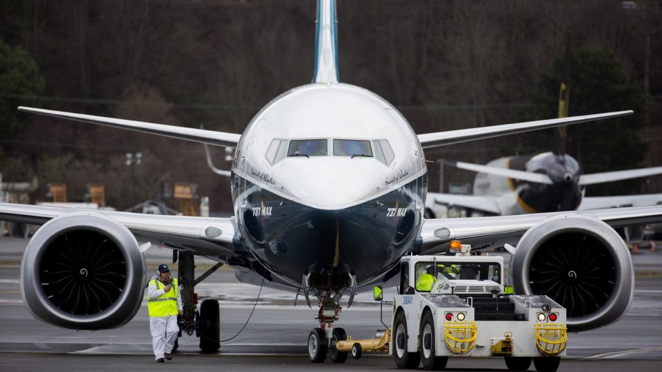 First Flight Of The Boeing Co. Max 737 Jet