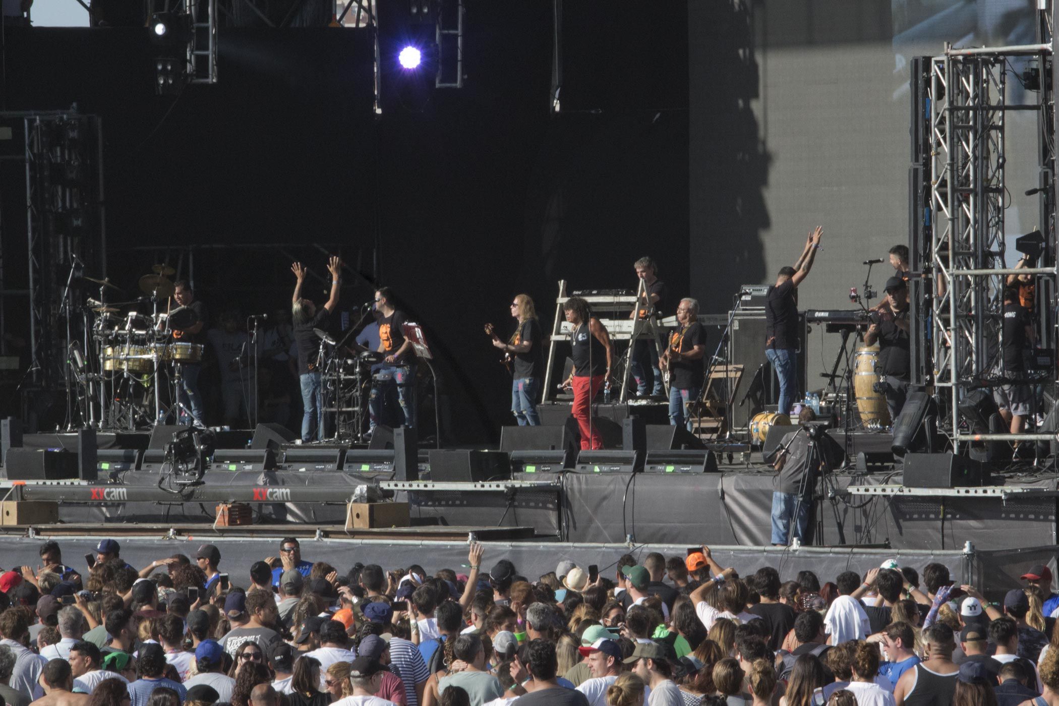 La Mona Jiménez en el Lollapalooza 2019