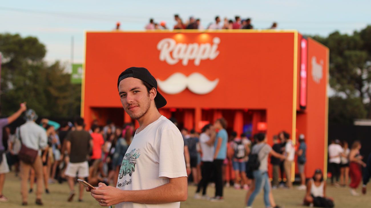 En el Lollapalooza se estrenó un nuevo sistema de pago aún inédito en el país: Rappipay. 